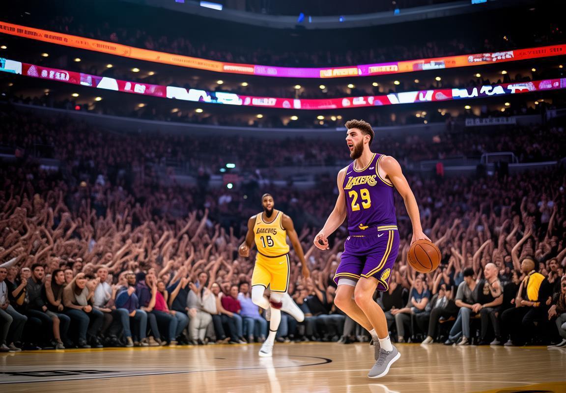 湖人运动场奇观：东契奇里夫斯征服客场获MVP欢呼，詹姆斯罚球时全场寂静